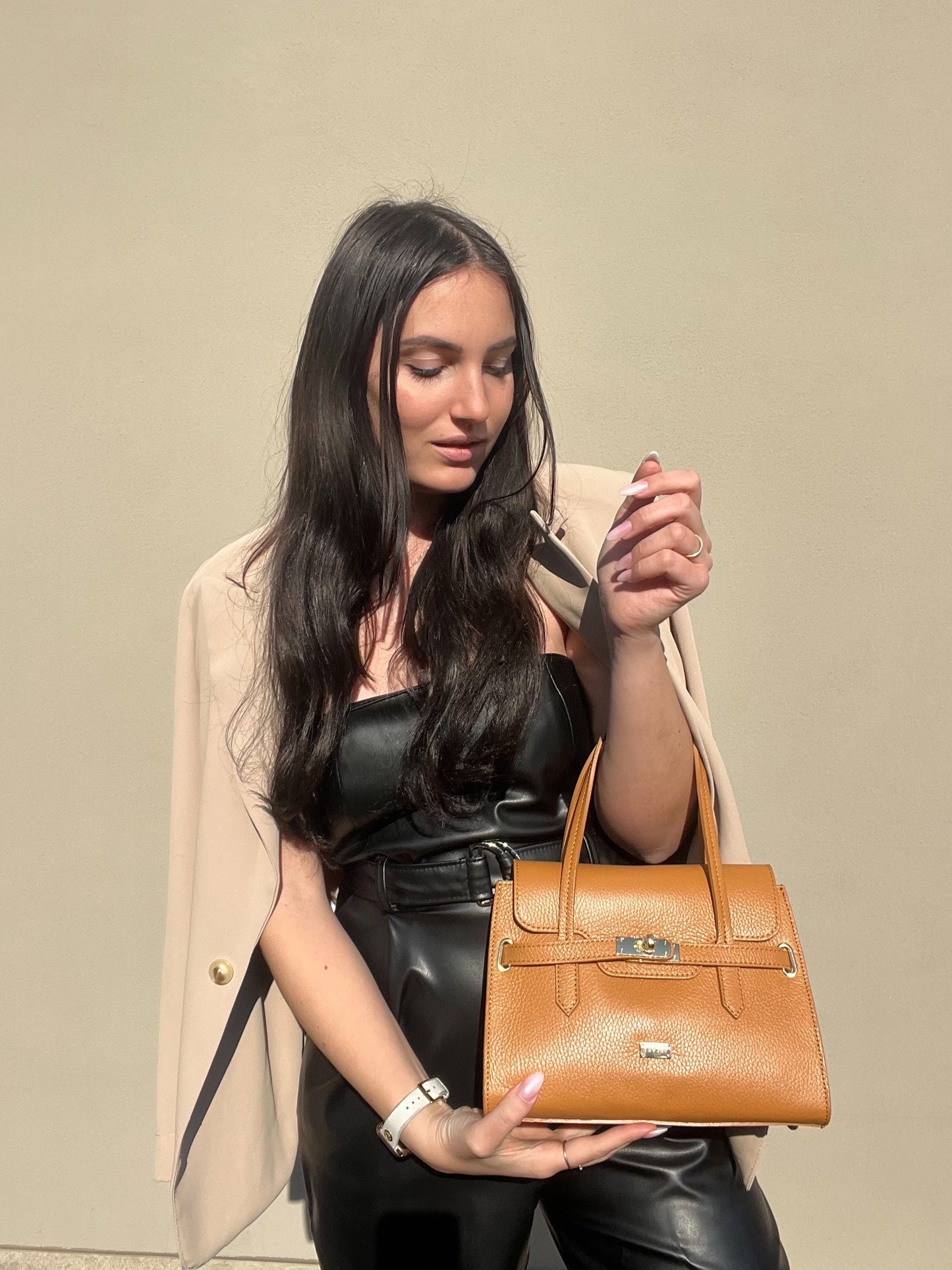 Kelly Bag Camel