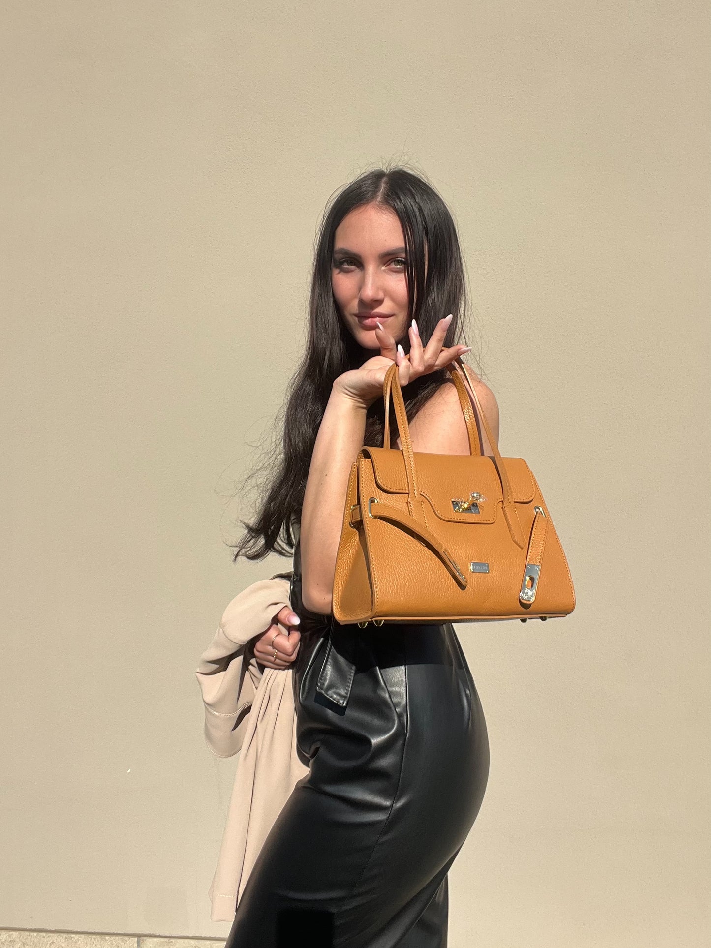 Kelly Bag Camel