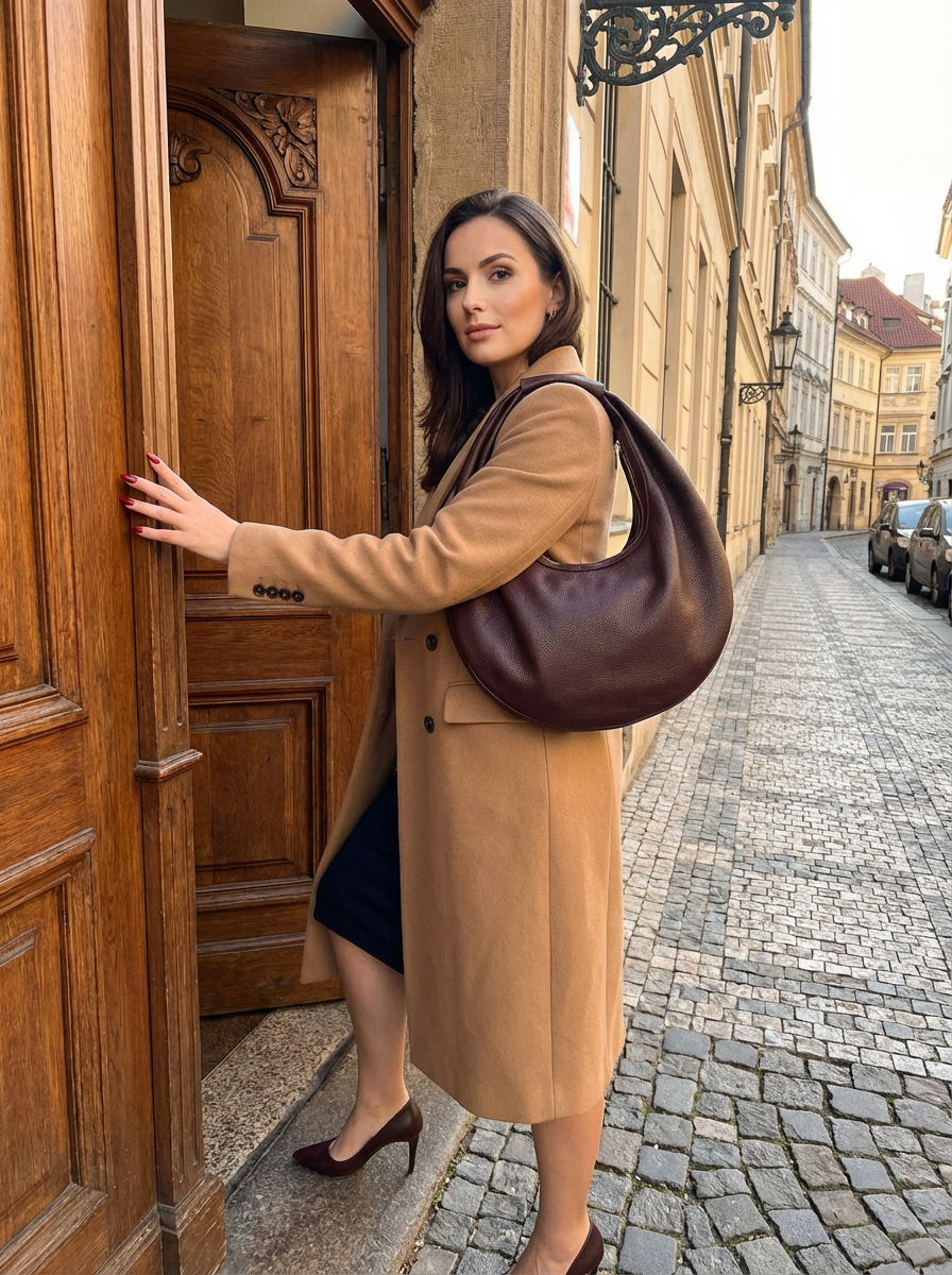 Mary bag Borgogna Fondente